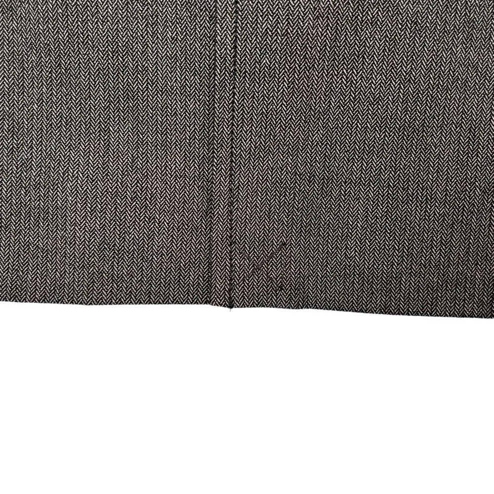 NWT Banana Republic Black & White Herringbone Pattern Stretch Pencil Skirt